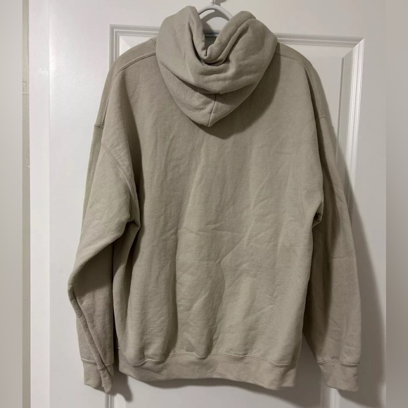 Women’s Gilden Heavy Blend Hoodie, Tequila Sunrise, Large, Tan - Picture 3 of 3